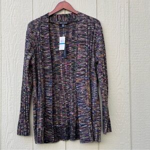 Cable&Gauge Cardigan womens XL Multi color  long sleeve coatal grandma cozy comf